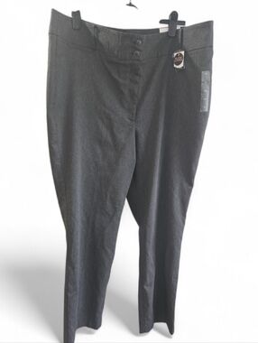 Lane Bryant Charcoal Stretch Dress Pants Plus Size 26R